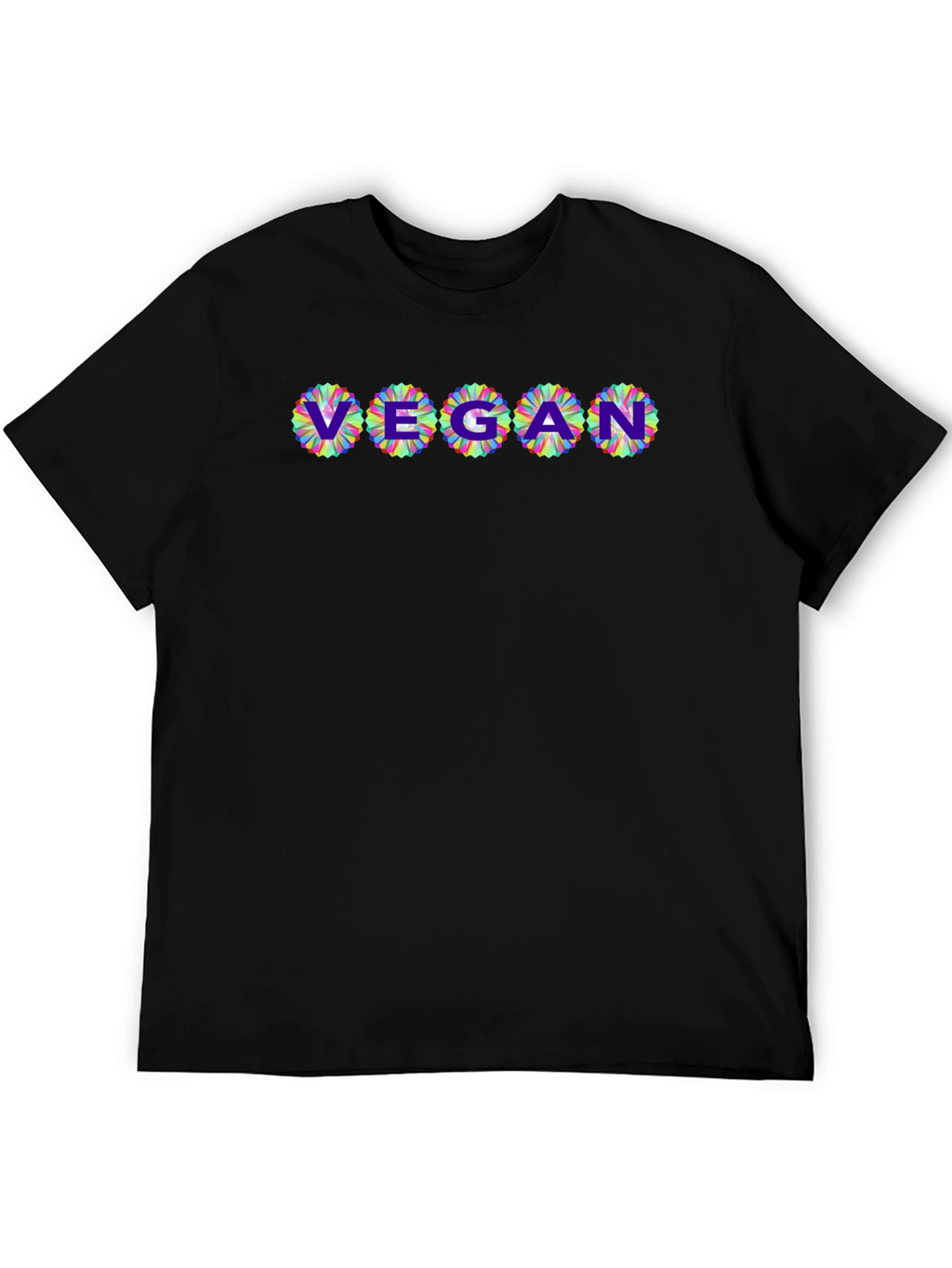 Vegan Flower T-Shirt - Stylish & Comfortable