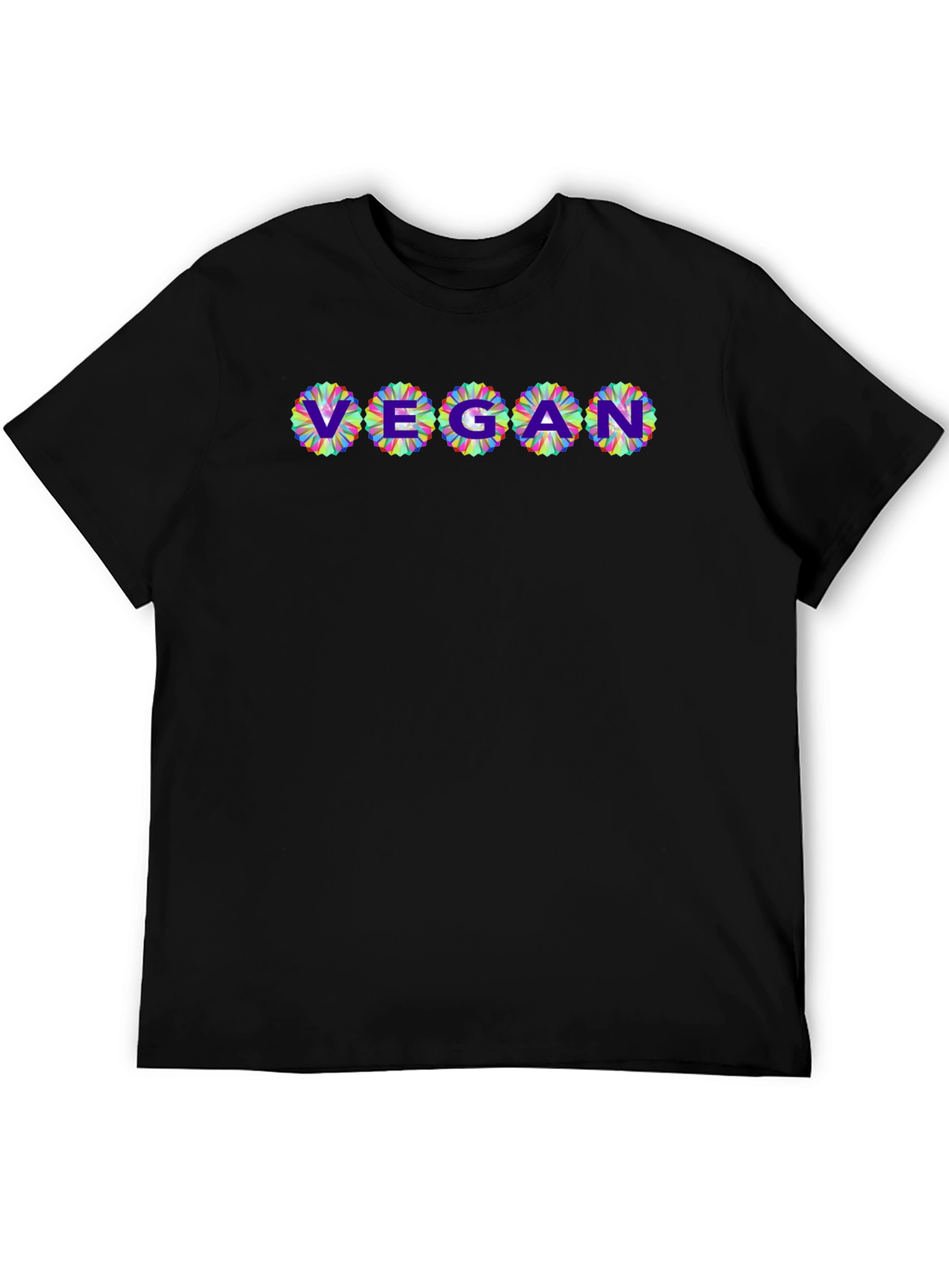Vegan Flower T-Shirt - Stylish & Comfortable