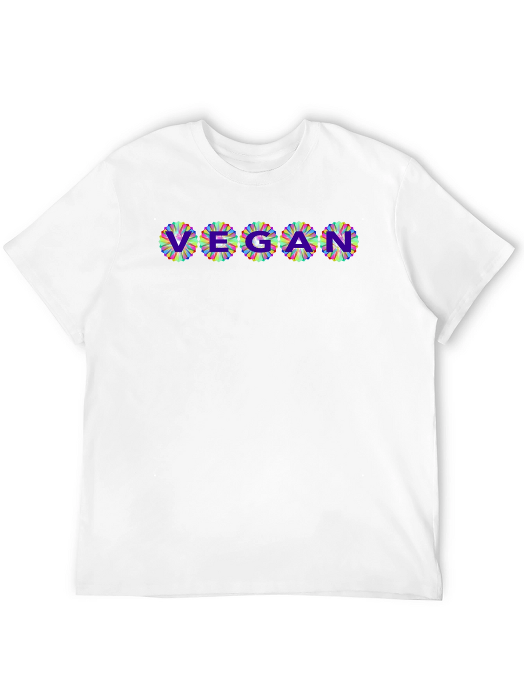 Vegan Flower T-Shirt - Stylish & Comfortable