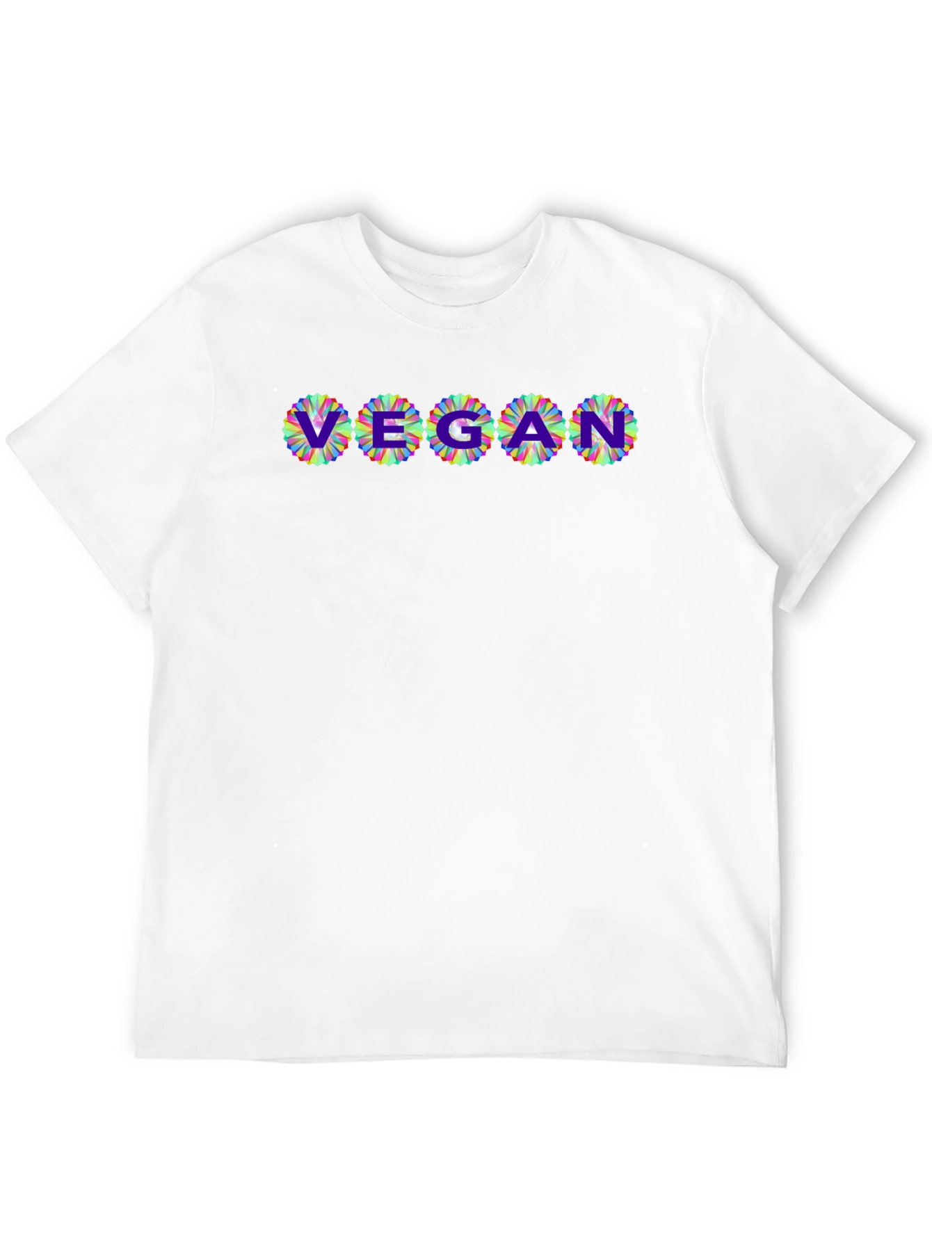 Vegan Flower T-Shirt - Stylish & Comfortable