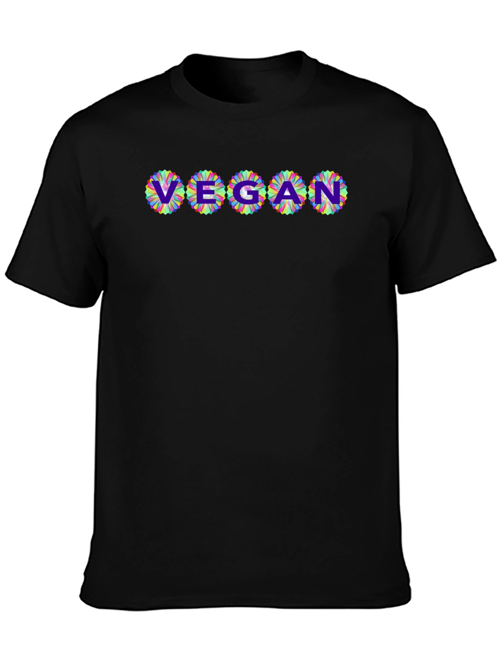 Vegan Flower T-Shirt - Stylish & Comfortable