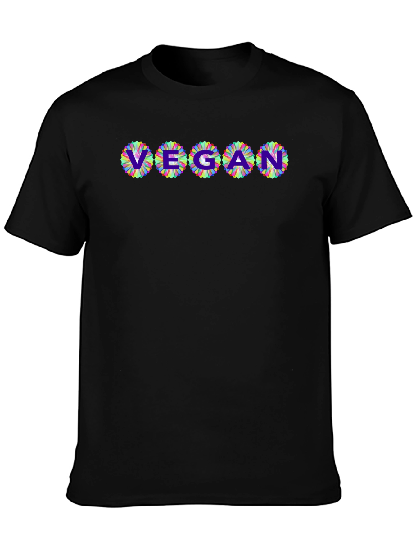 Vegan Flower T-Shirt - Stylish & Comfortable