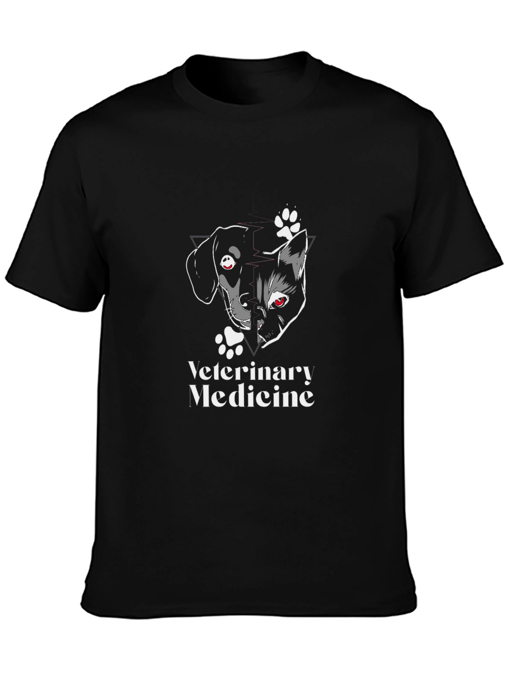 Veterinary Medicine Pet Graphic T-Shirt