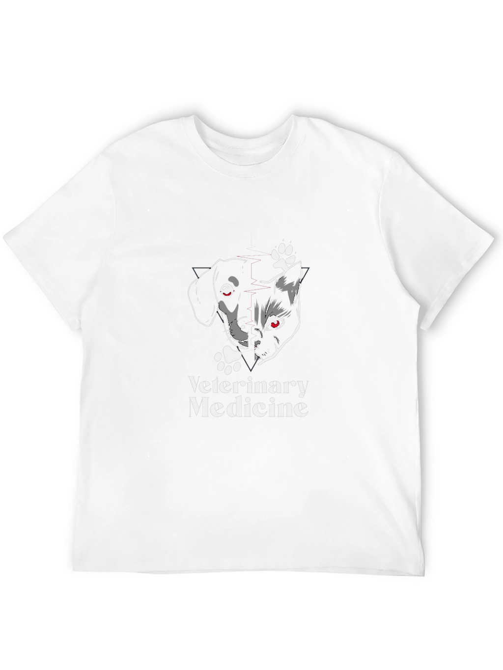 Veterinary Medicine Pet Graphic T-Shirt