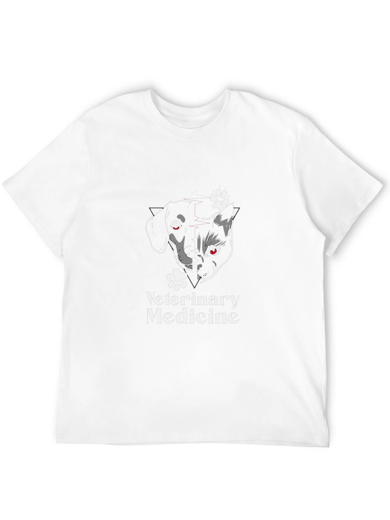Veterinary Medicine Pet Graphic T-Shirt