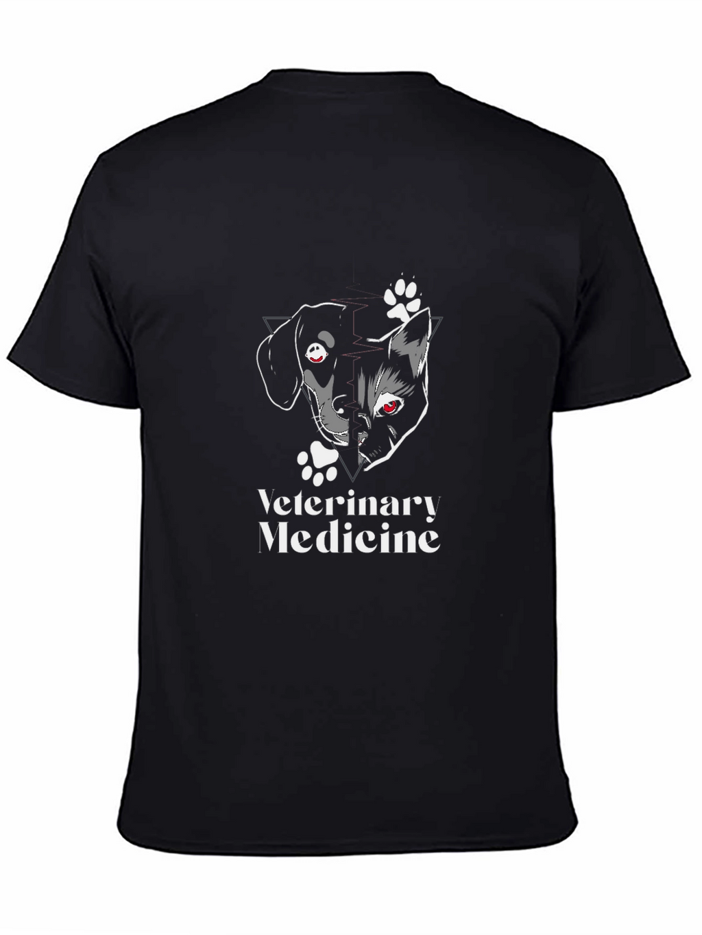Veterinary Medicine Pet Graphic T-Shirt