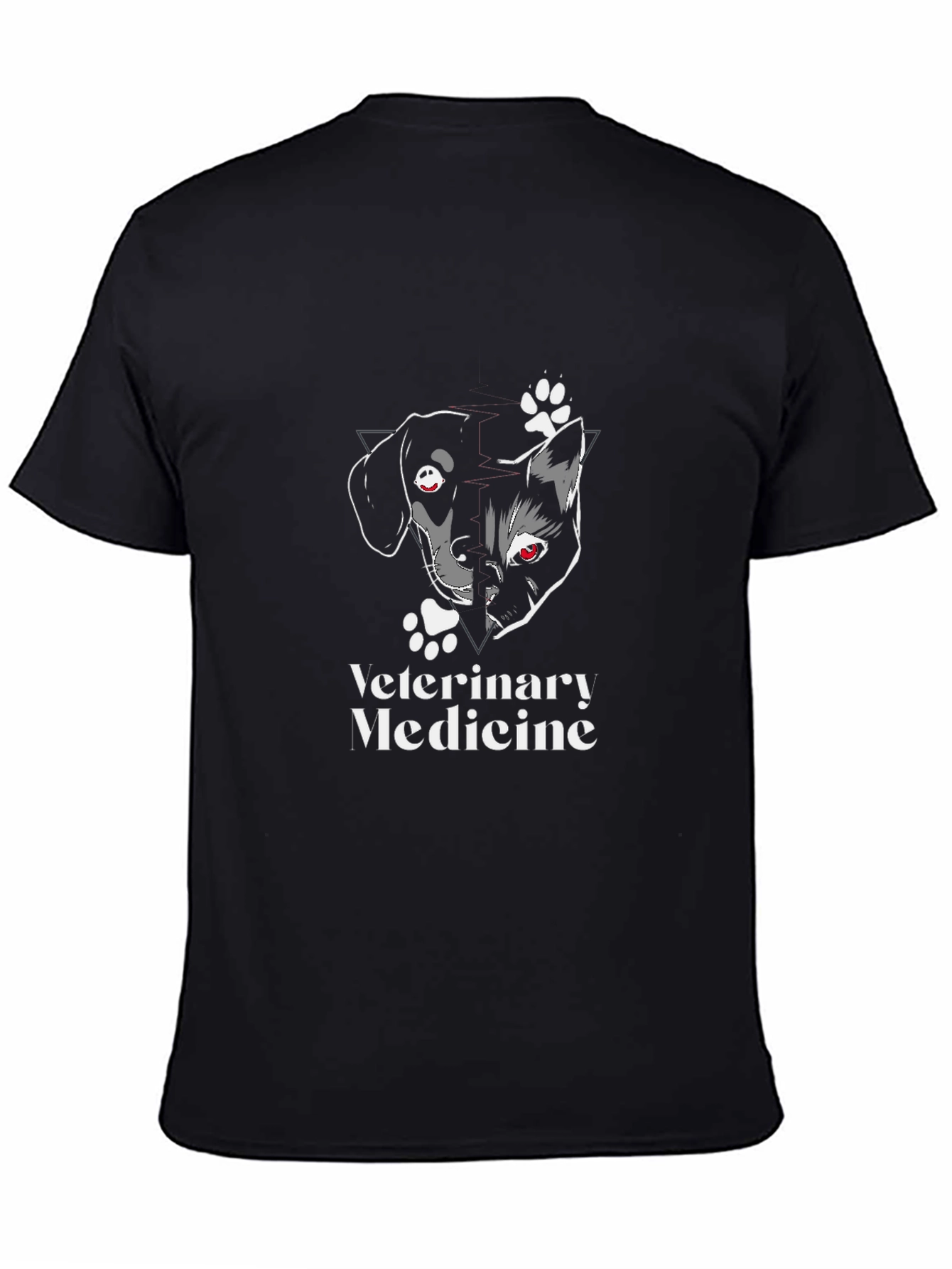 Veterinary Medicine Pet Graphic T-Shirt