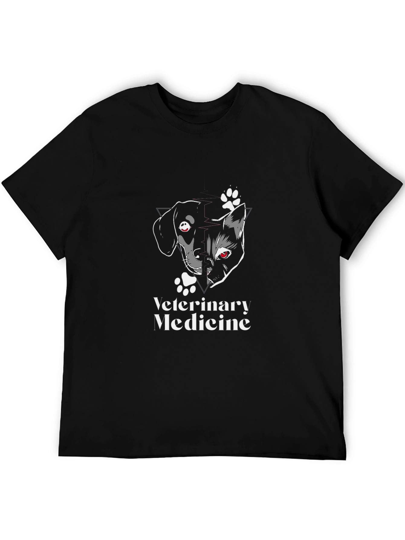 Veterinary Medicine Pet Graphic T-Shirt