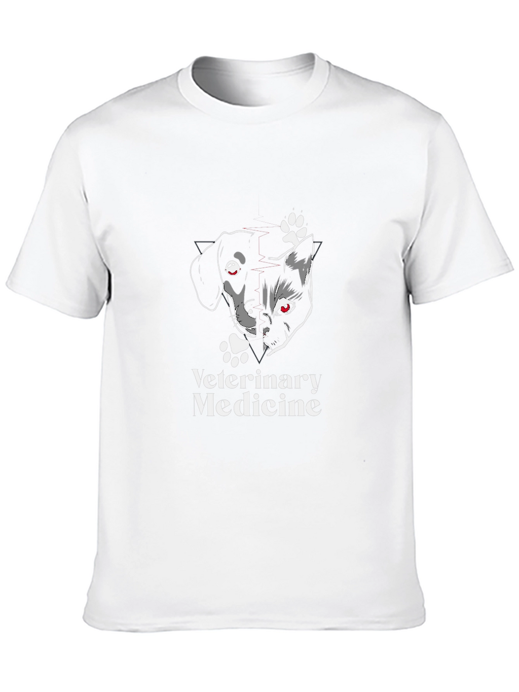 Veterinary Medicine Pet Graphic T-Shirt