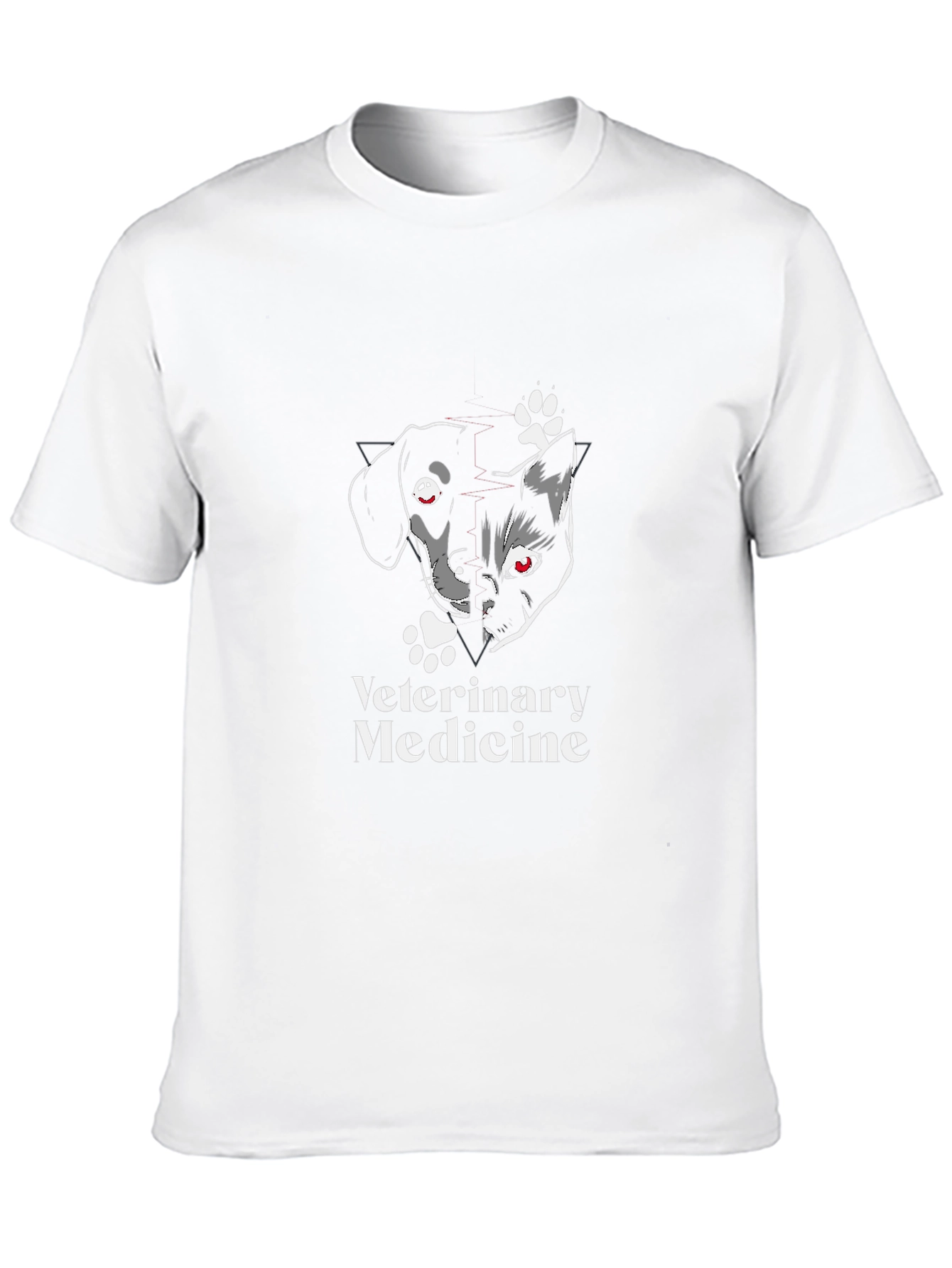 Veterinary Medicine Pet Graphic T-Shirt