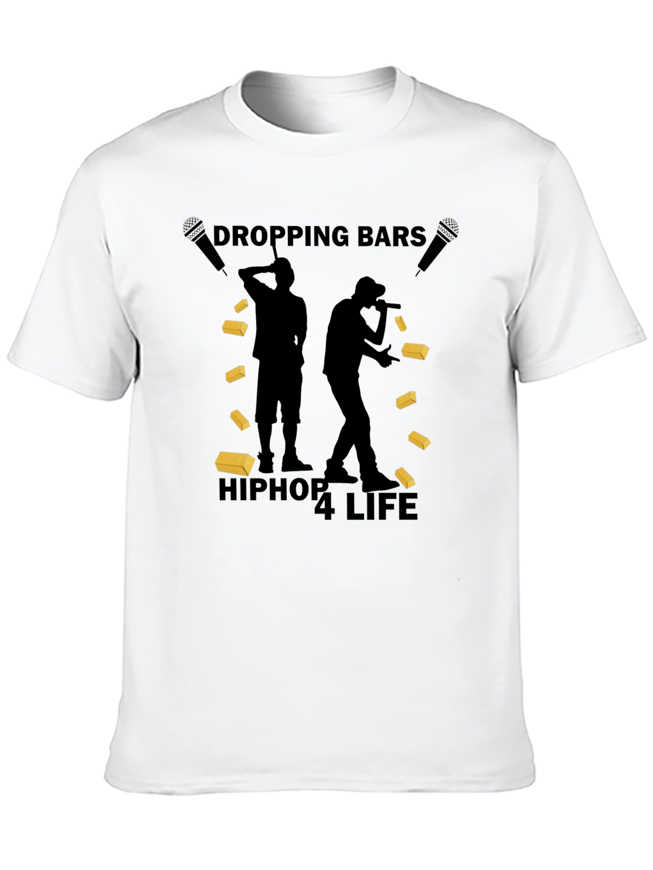 Dropping Bars Hip Hop T-Shirt