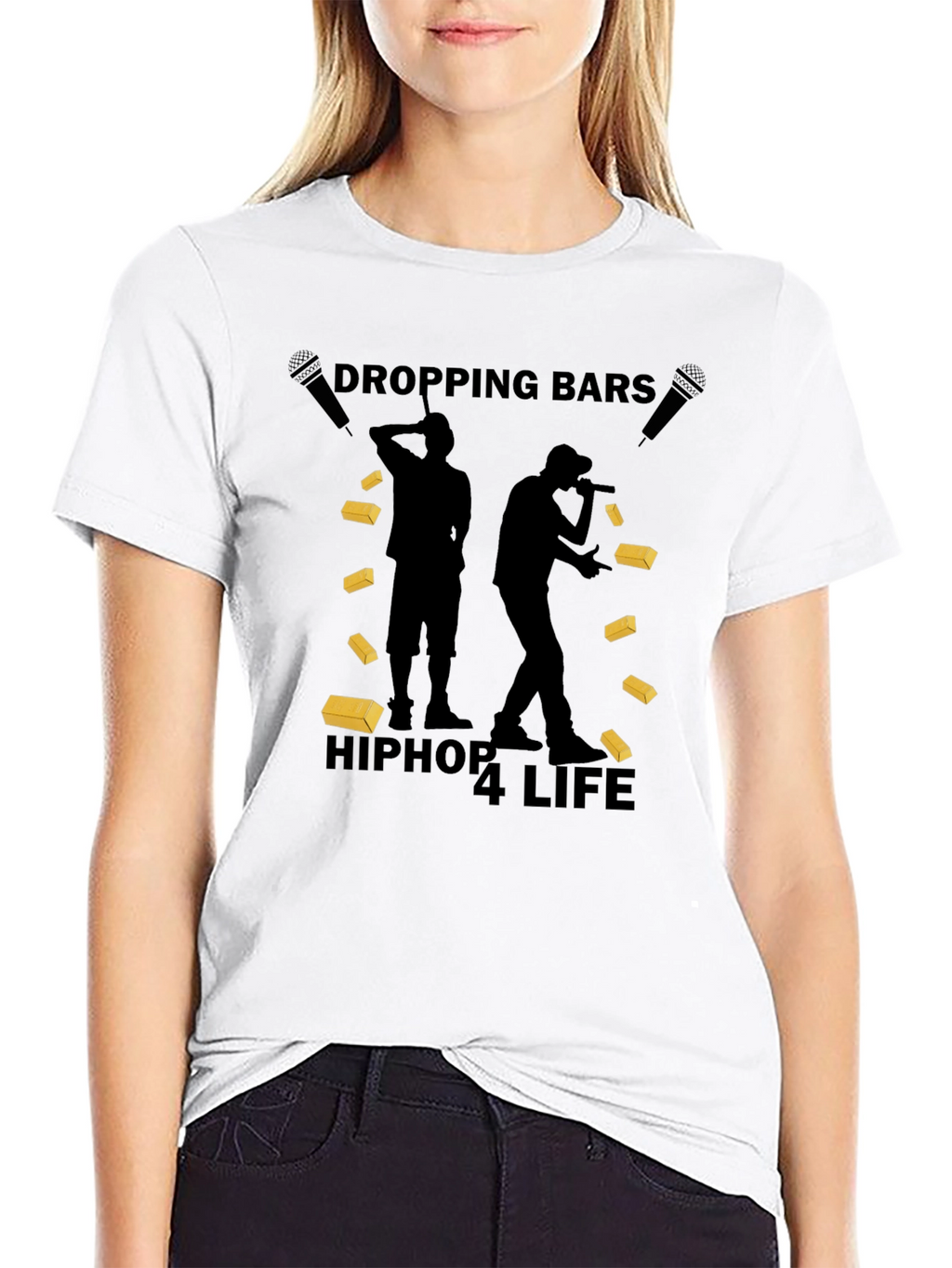 Dropping Bars Hip Hop T-Shirt