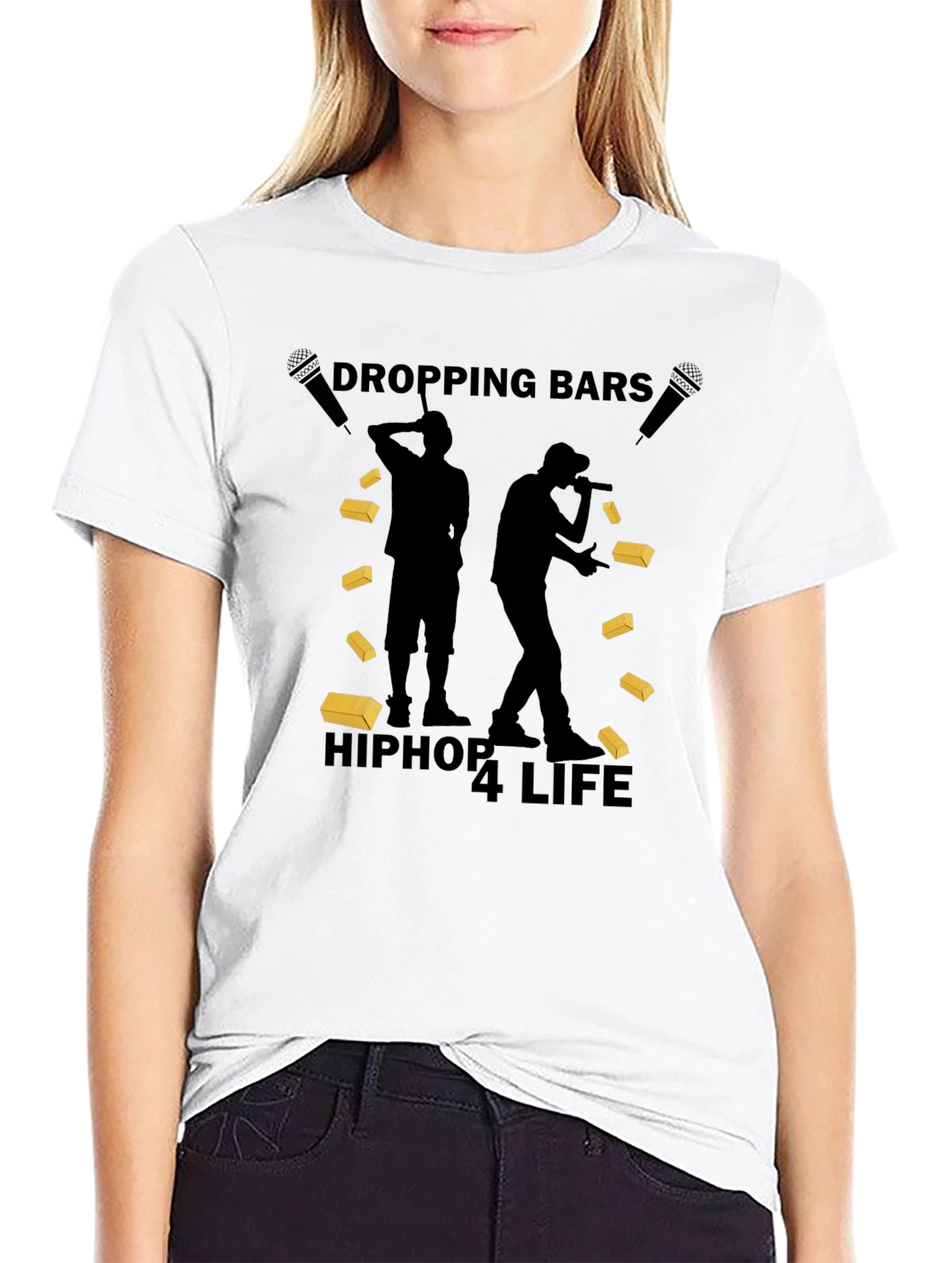Dropping Bars Hip Hop T-Shirt