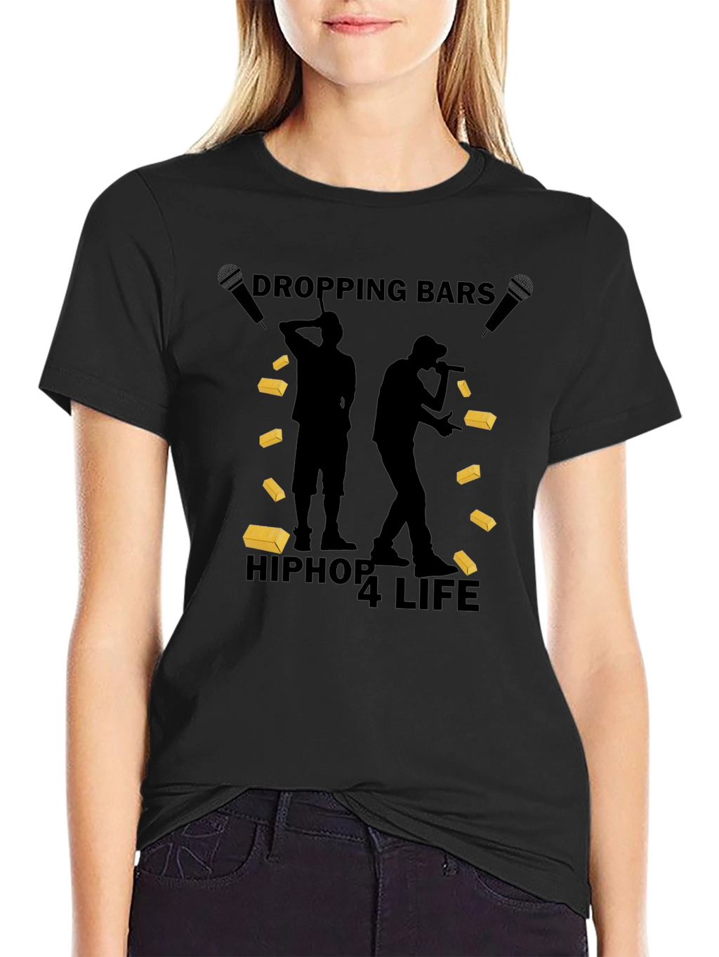 Dropping Bars Hip Hop T-Shirt