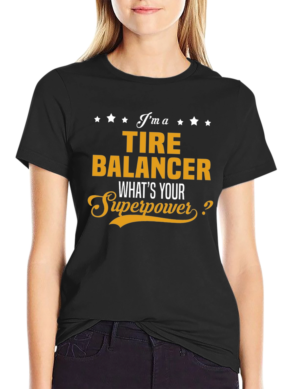 Tire Balancer Superpower Graphic Tee