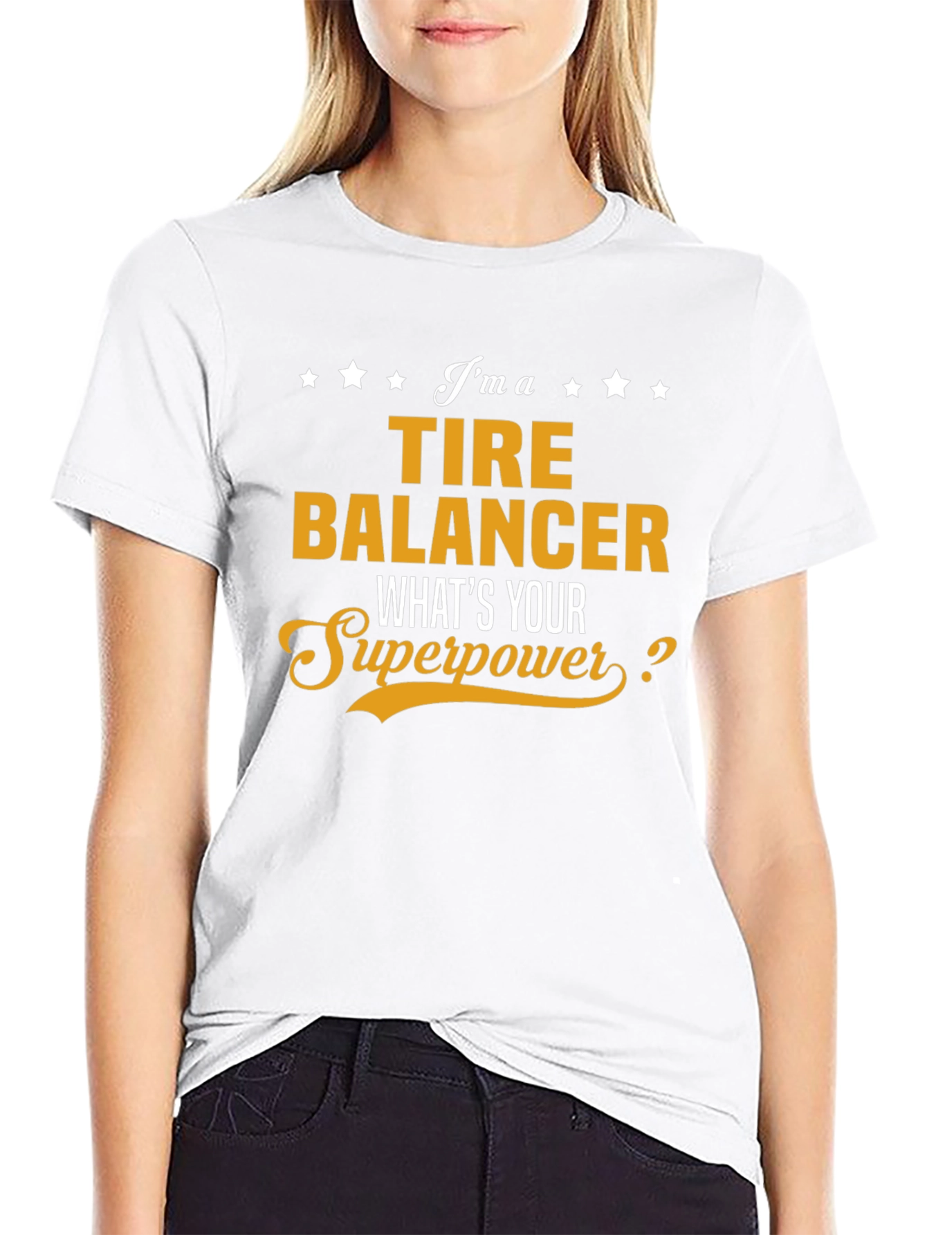 Tire Balancer Superpower Graphic Tee