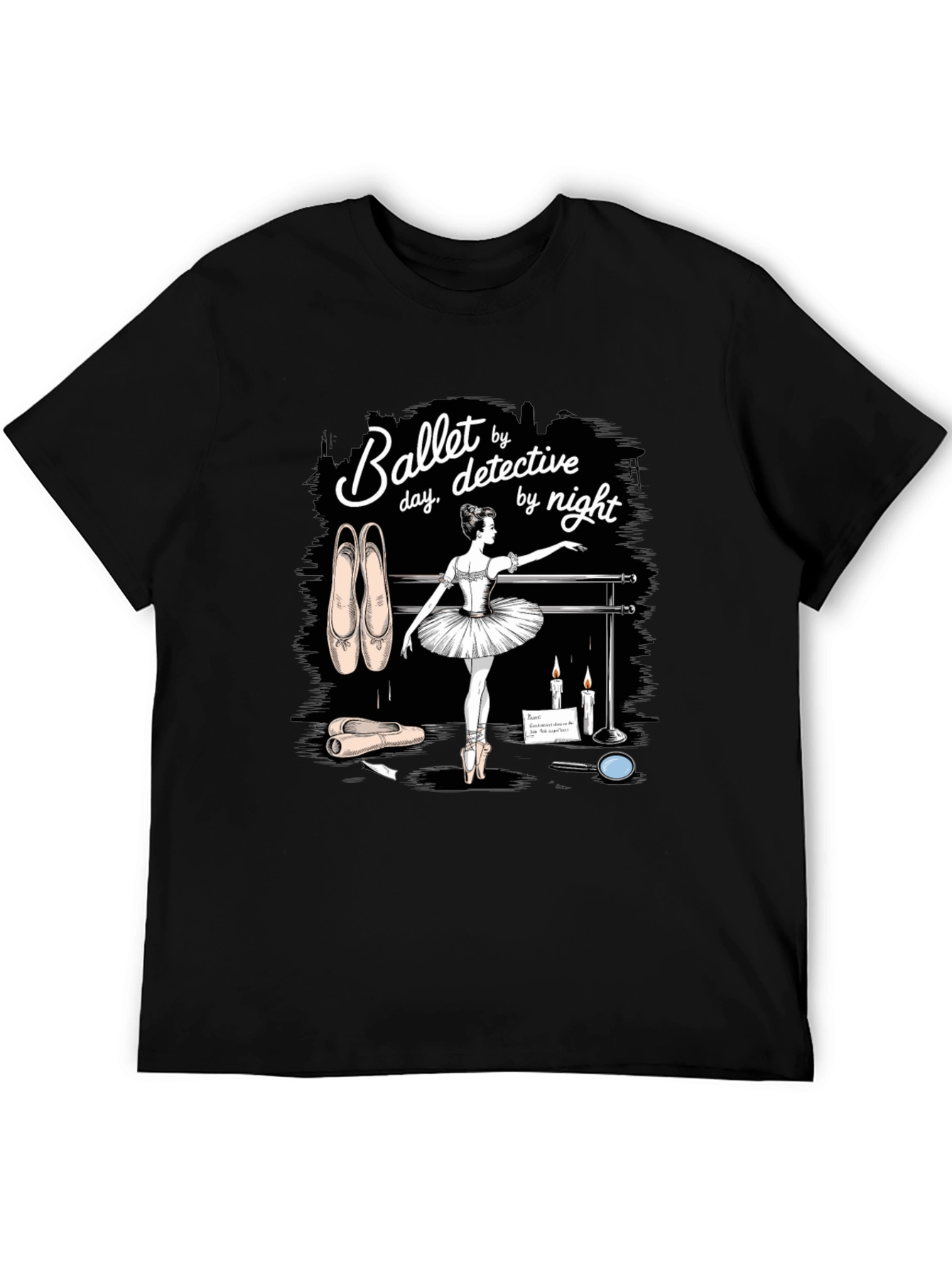 Ballet Detective Graphic T-Shirt