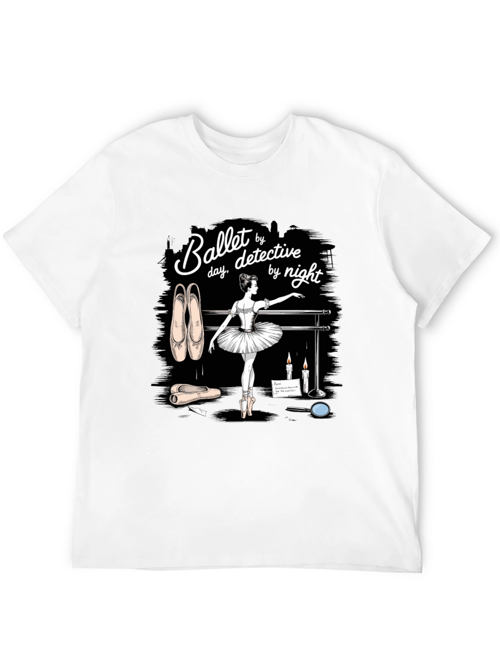 Ballet Detective Graphic T-Shirt