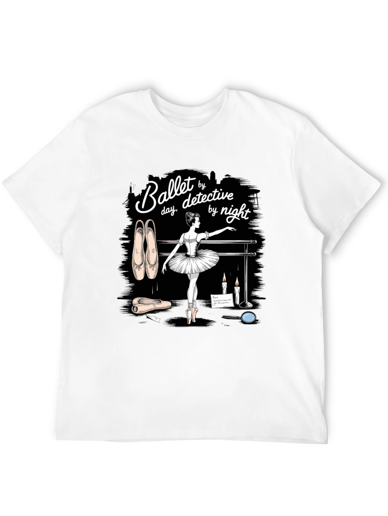 Ballet Detective Graphic T-Shirt