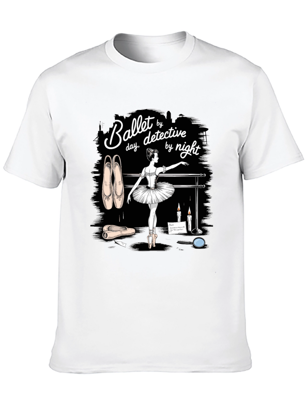 Ballet Detective Graphic T-Shirt