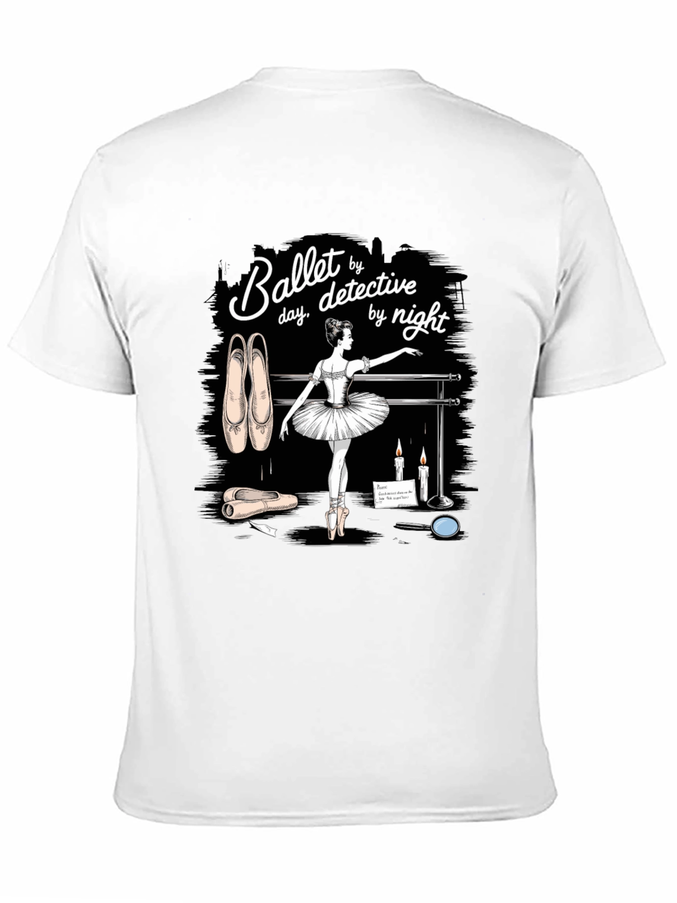 Ballet Detective Graphic T-Shirt