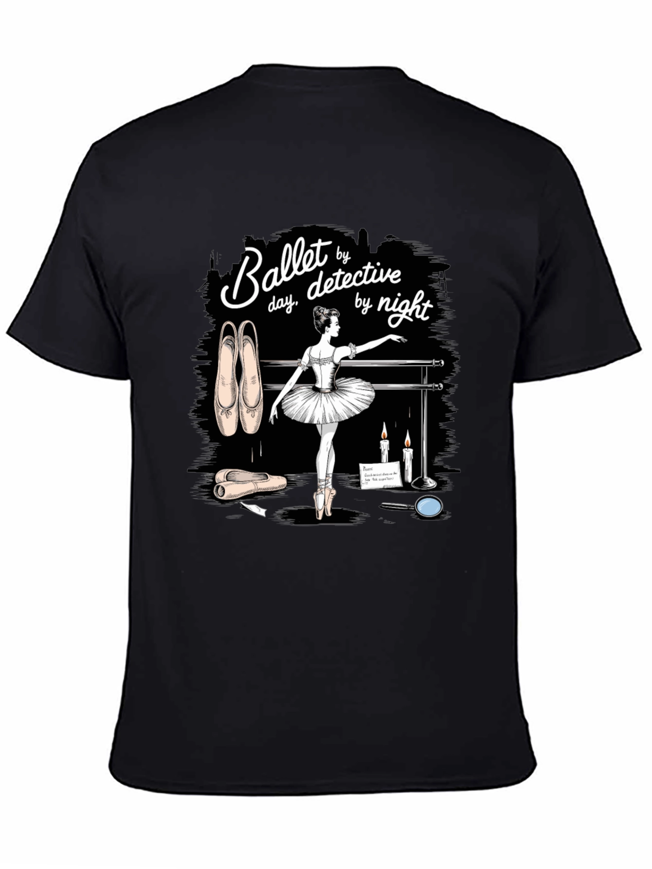 Ballet Detective Graphic T-Shirt