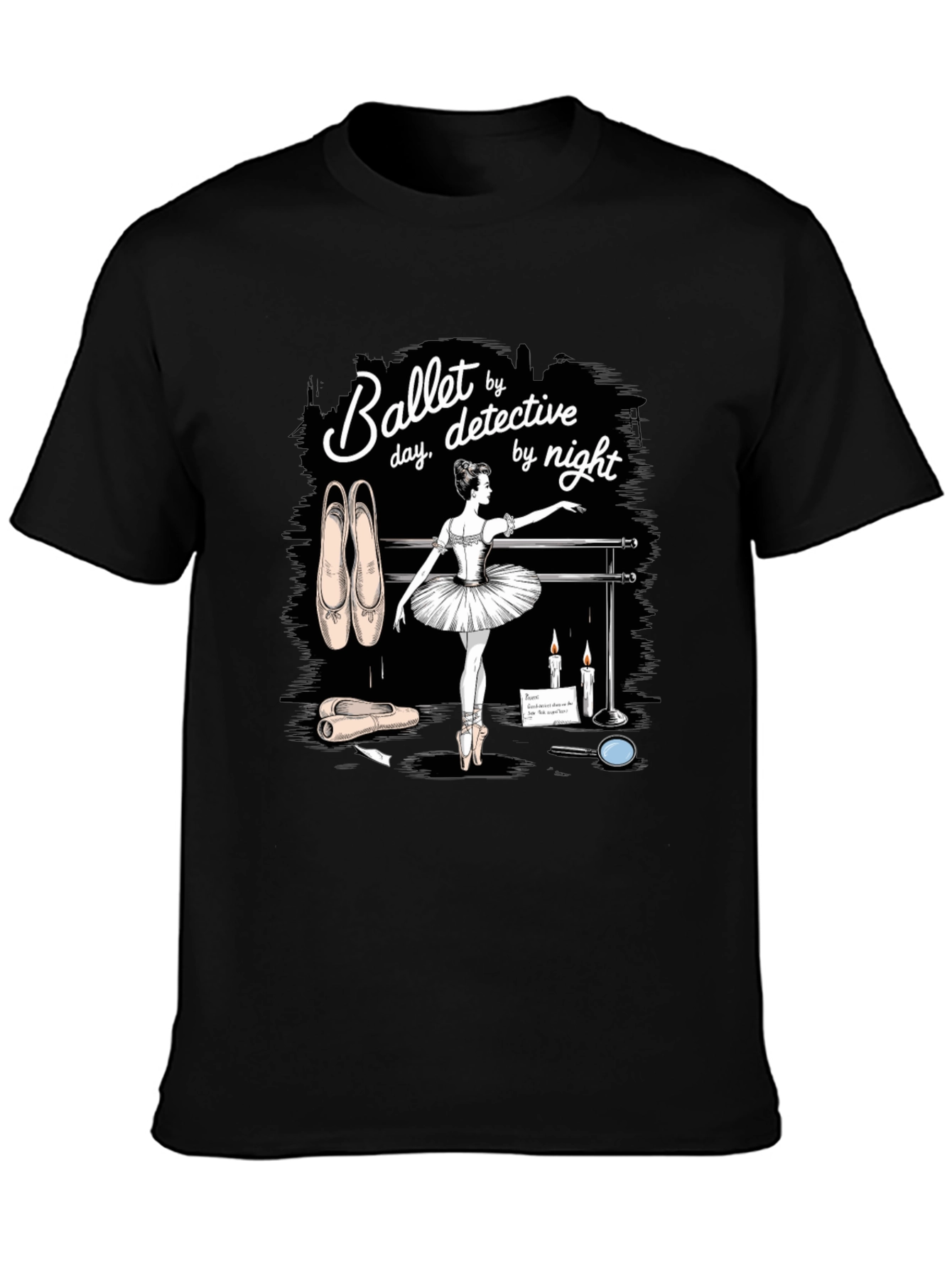 Ballet Detective Graphic T-Shirt