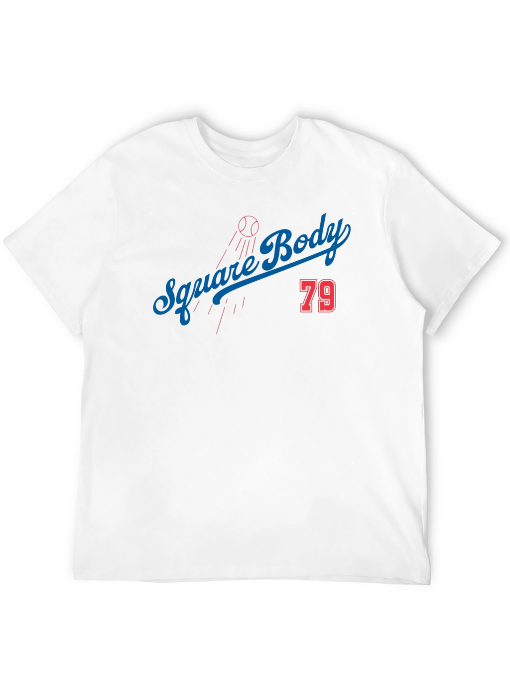 Square Body Baseball Tee - Black