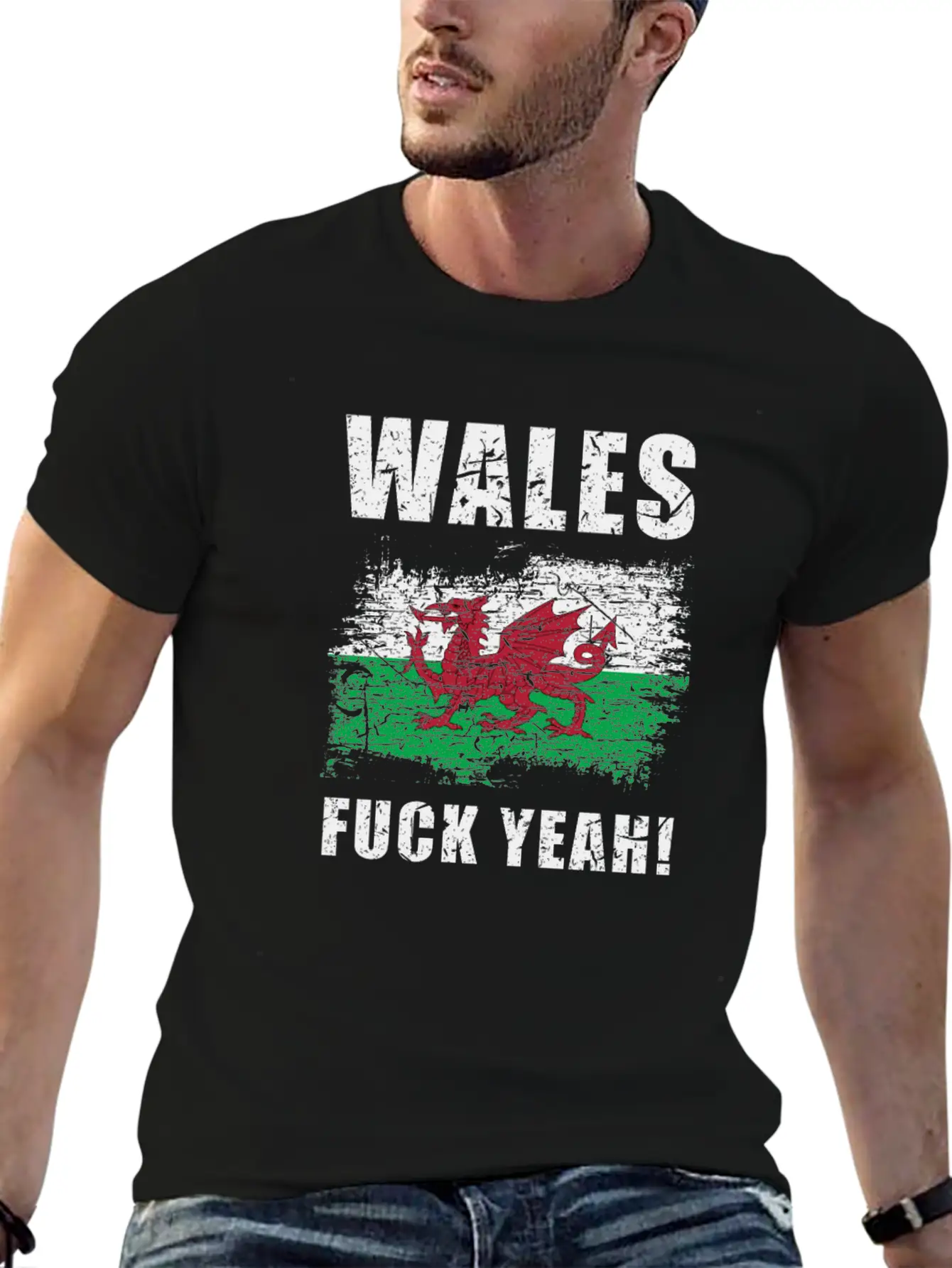 Wales Country Stylish Everyday T-Shirt – Unisex Basic Cotton Tee