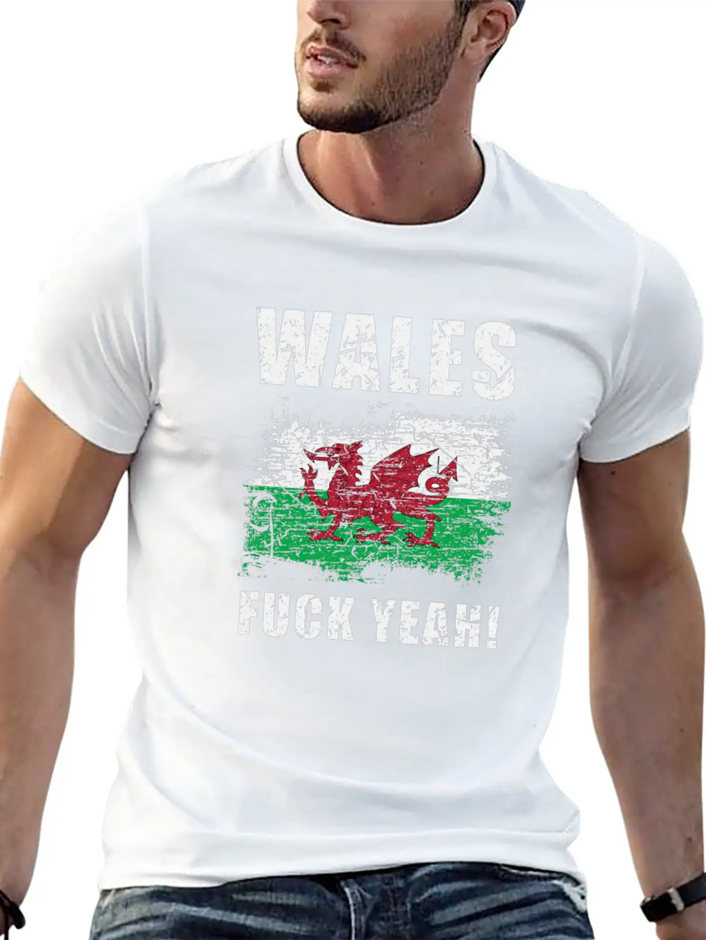 Wales Country Stylish Everyday T-Shirt – Unisex Basic Cotton Tee