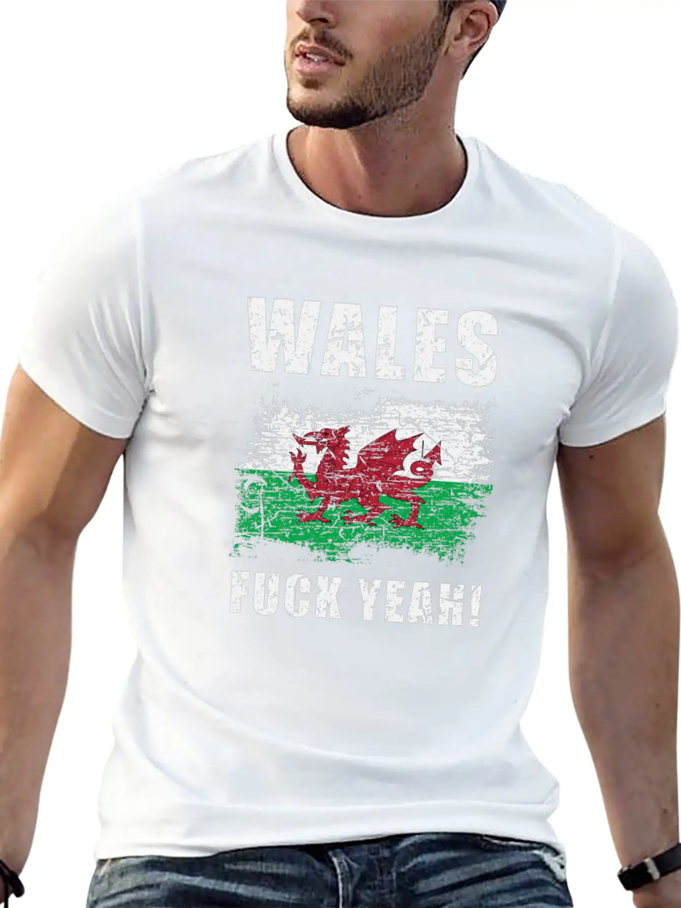 Wales Country Stylish Everyday T-Shirt – Unisex Basic Cotton Tee