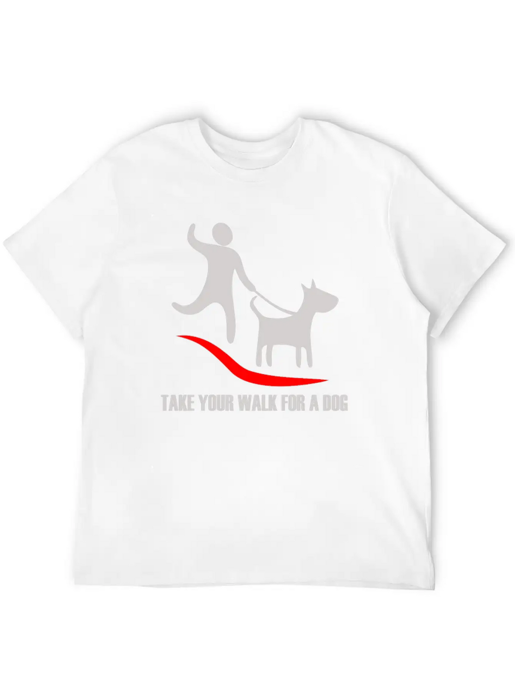 Walk For A Dog Stylish Everyday T-Shirt – Unisex Basic Cotton Tee