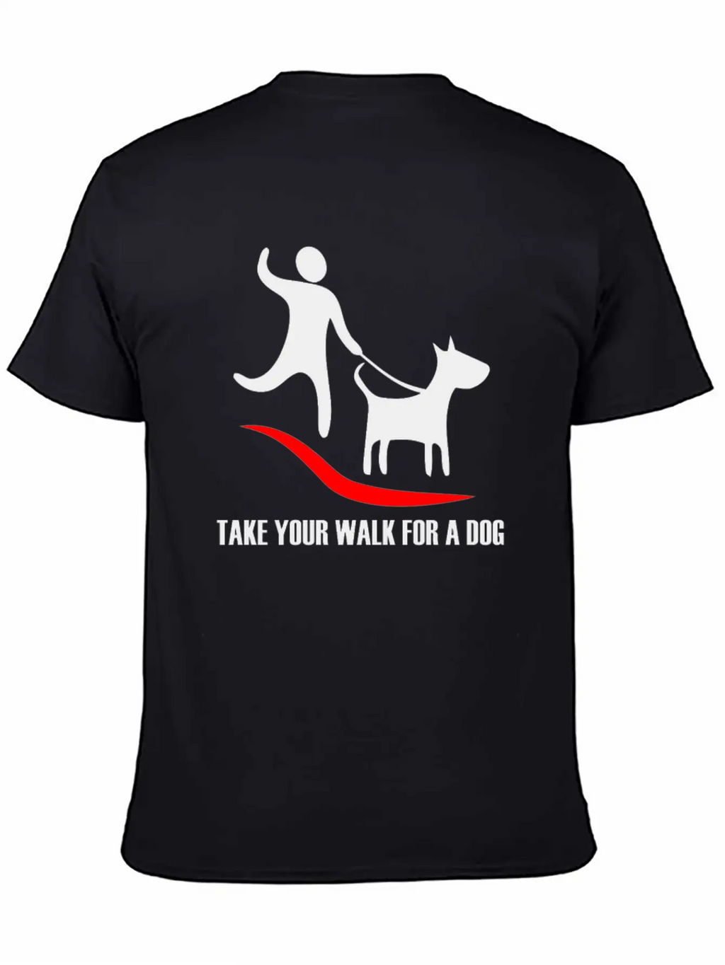 Walk For A Dog Stylish Everyday T-Shirt – Unisex Basic Cotton Tee