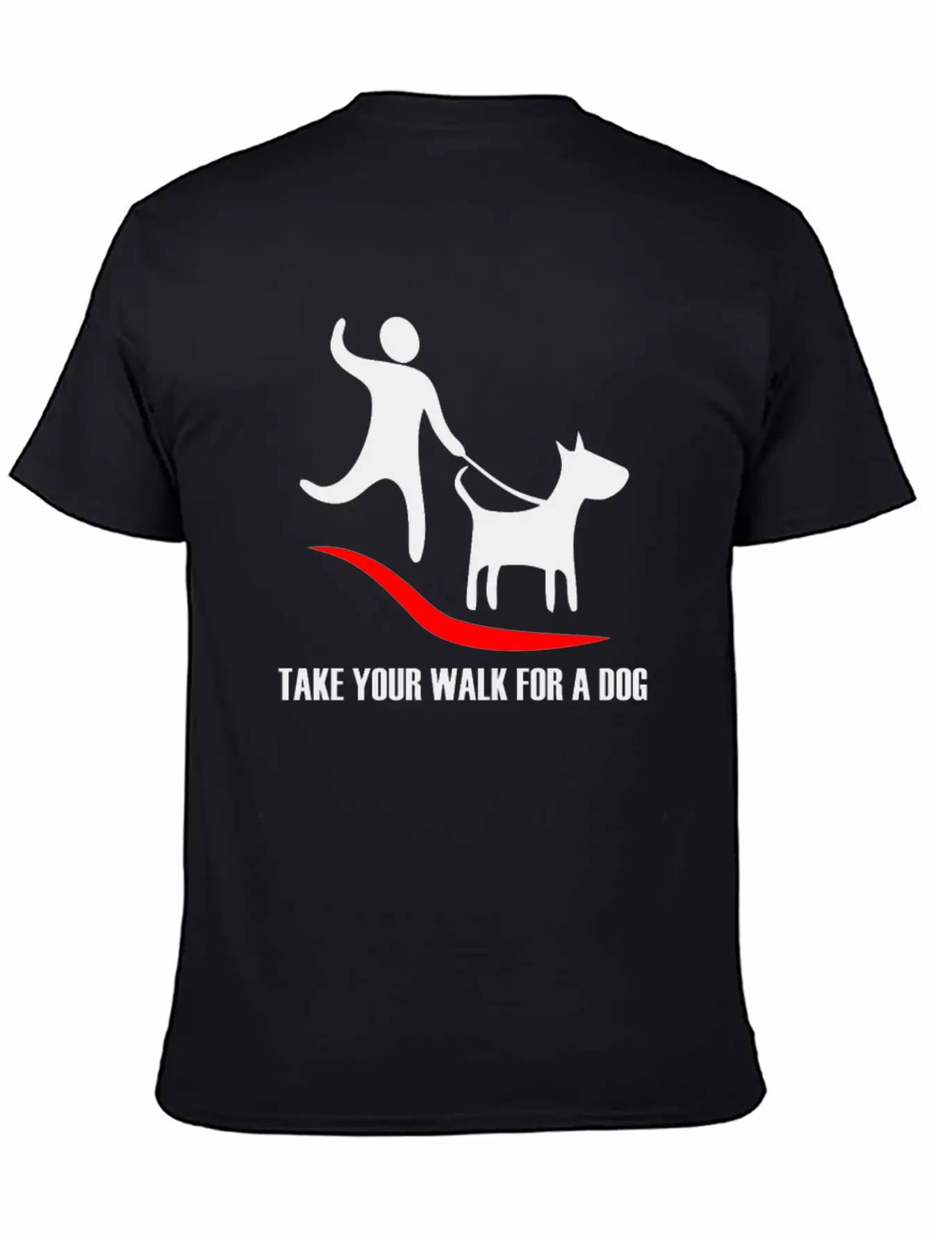 Walk For A Dog Stylish Everyday T-Shirt – Unisex Basic Cotton Tee