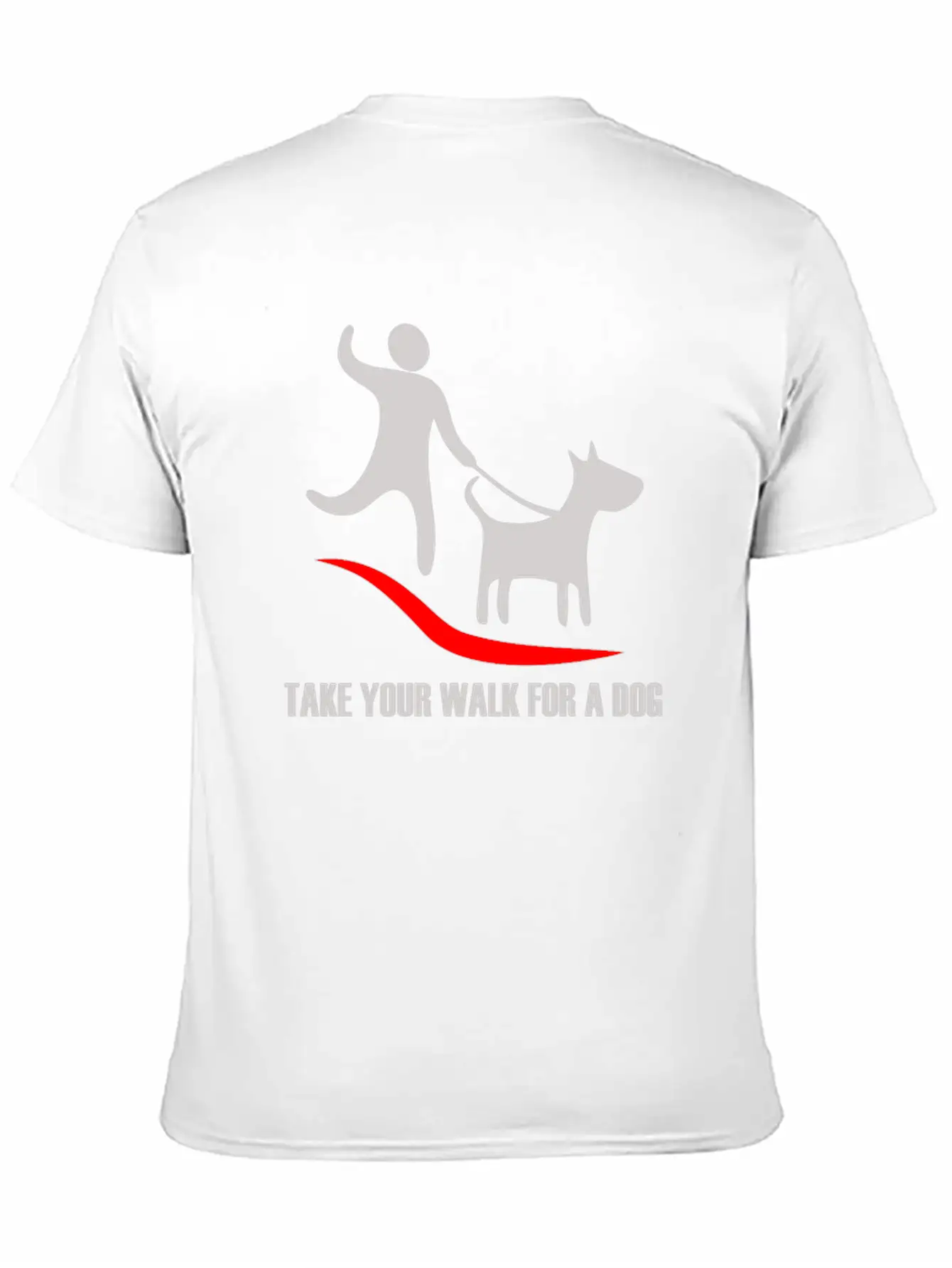 Walk For A Dog Stylish Everyday T-Shirt – Unisex Basic Cotton Tee