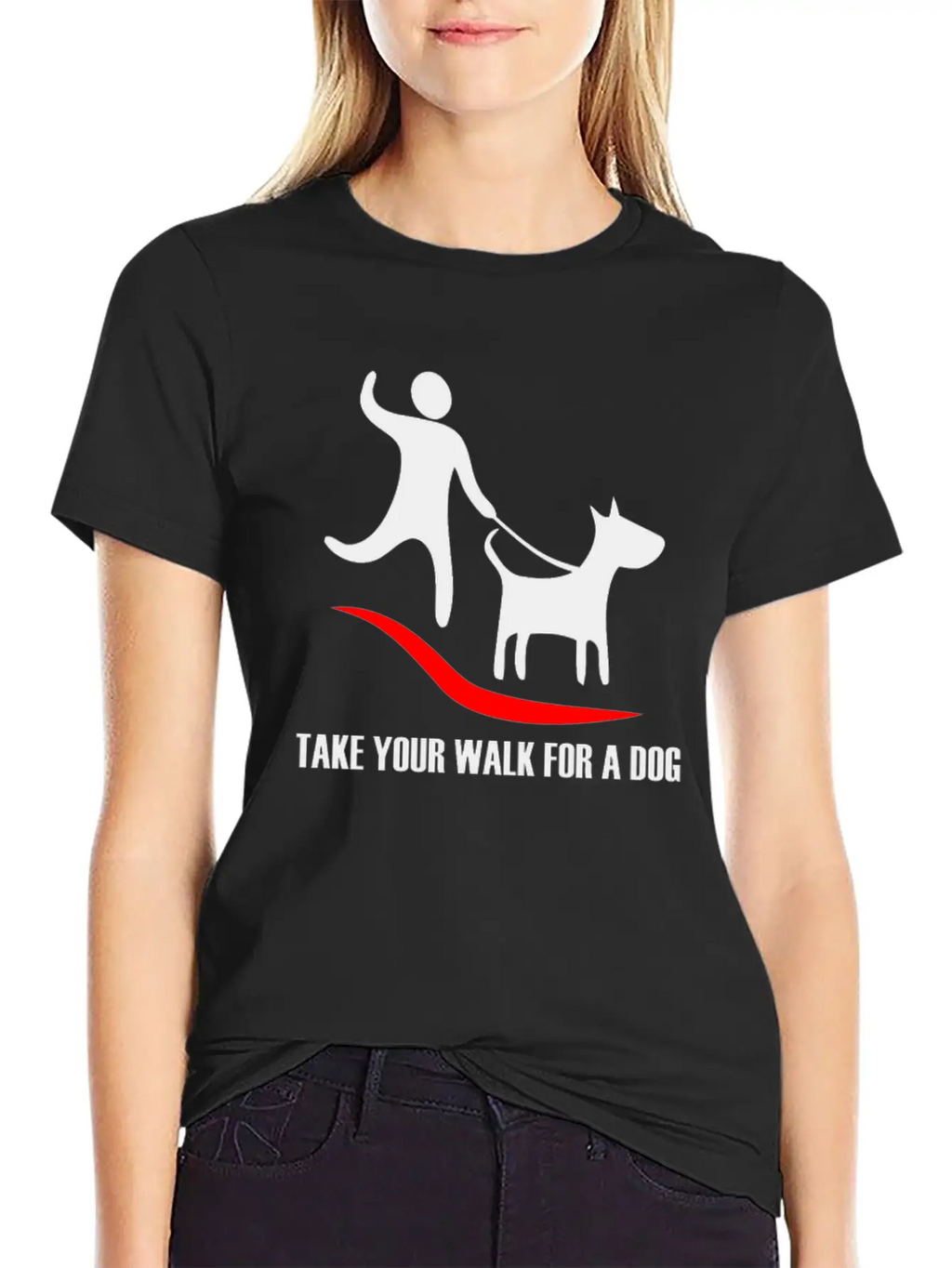 Walk For A Dog Stylish Everyday T-Shirt – Unisex Basic Cotton Tee