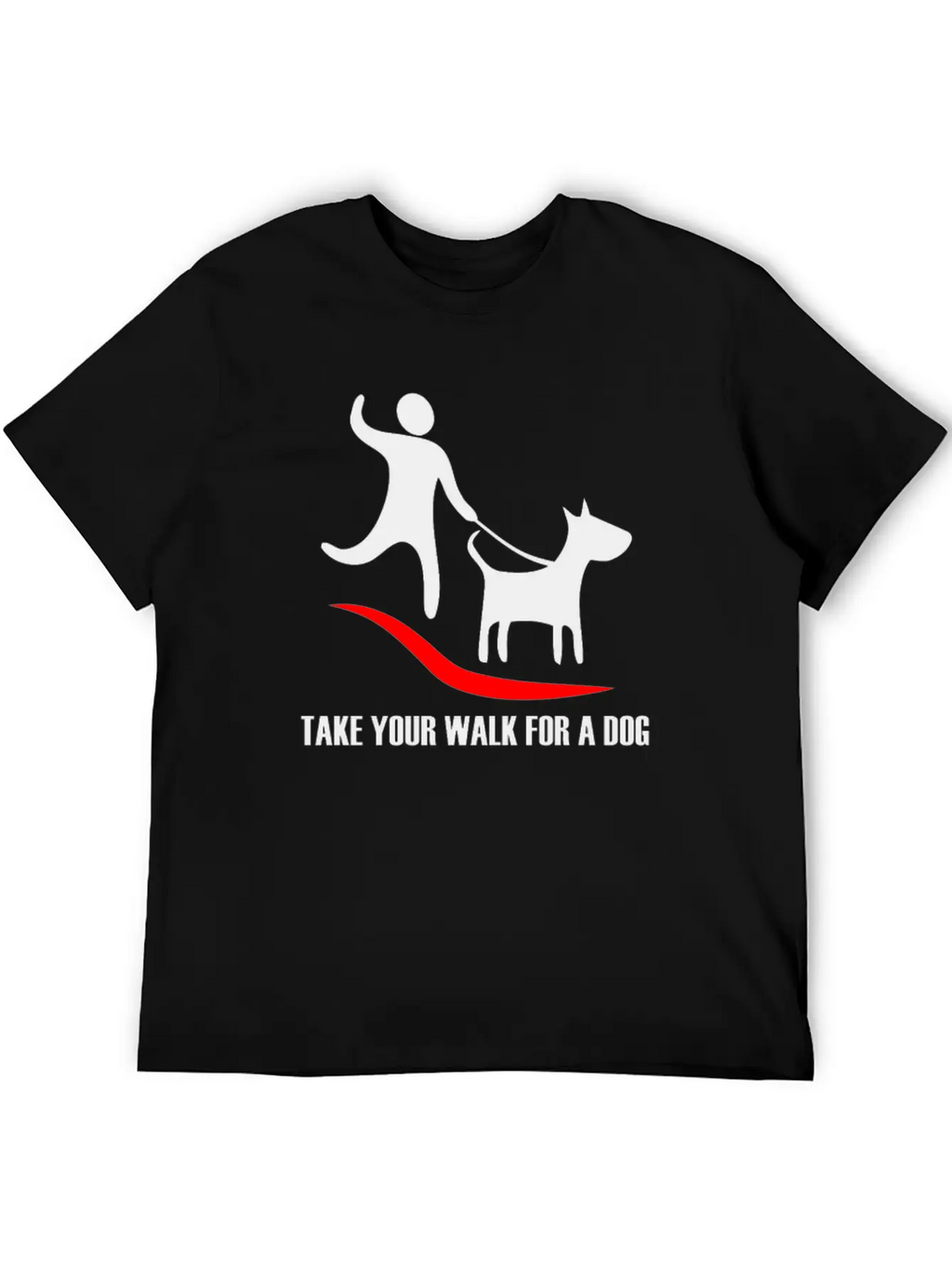 Walk For A Dog Stylish Everyday T-Shirt – Unisex Basic Cotton Tee