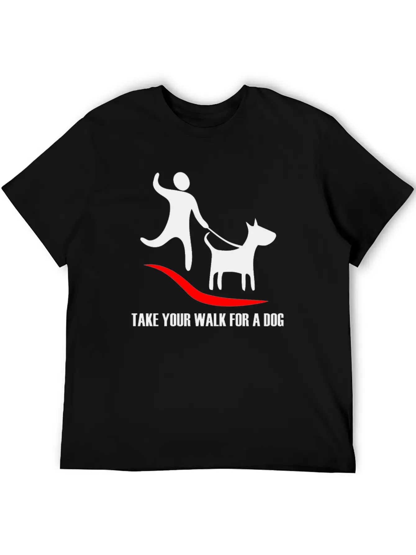 Walk For A Dog Stylish Everyday T-Shirt – Unisex Basic Cotton Tee