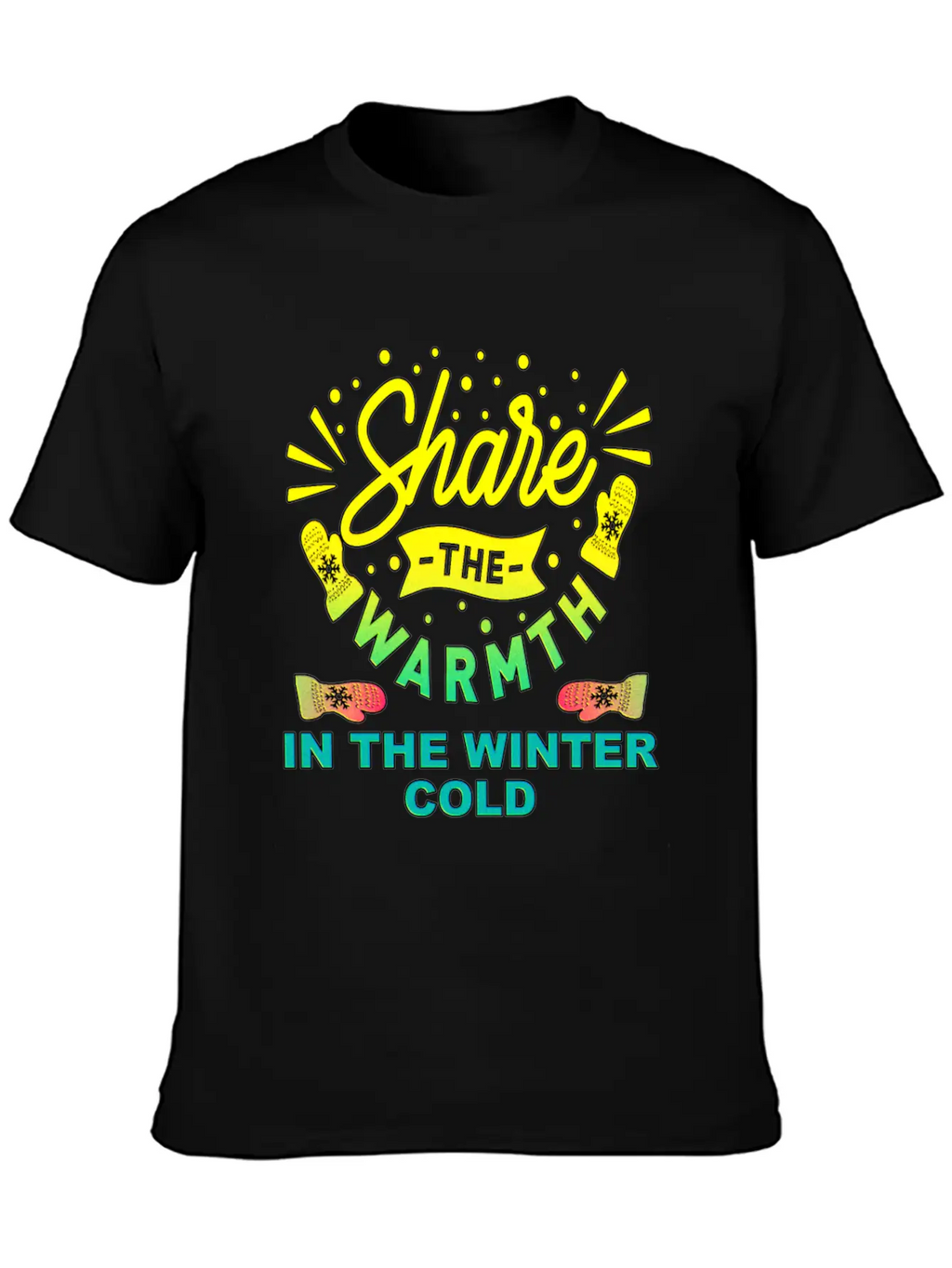 Warmth Winter Cold Holiday Gift Frost Ice Snow Unisex Casual T-Shirt – Clean Design For Daily Comfort