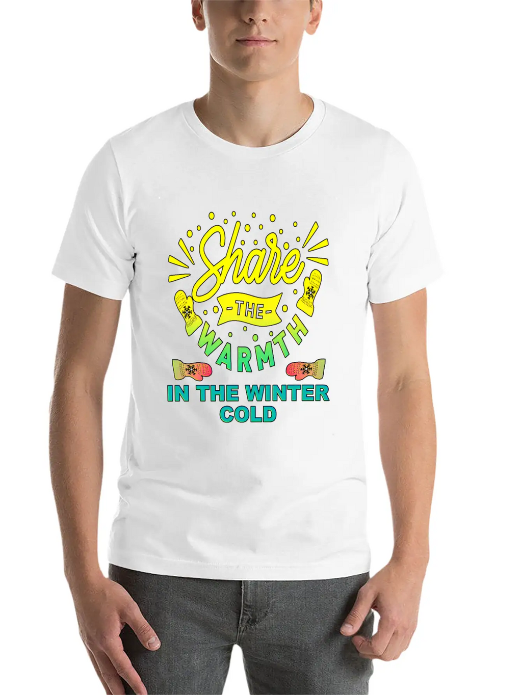 Warmth Winter Cold Holiday Gift Frost Ice Snow Unisex Casual T-Shirt – Clean Design For Daily Comfort