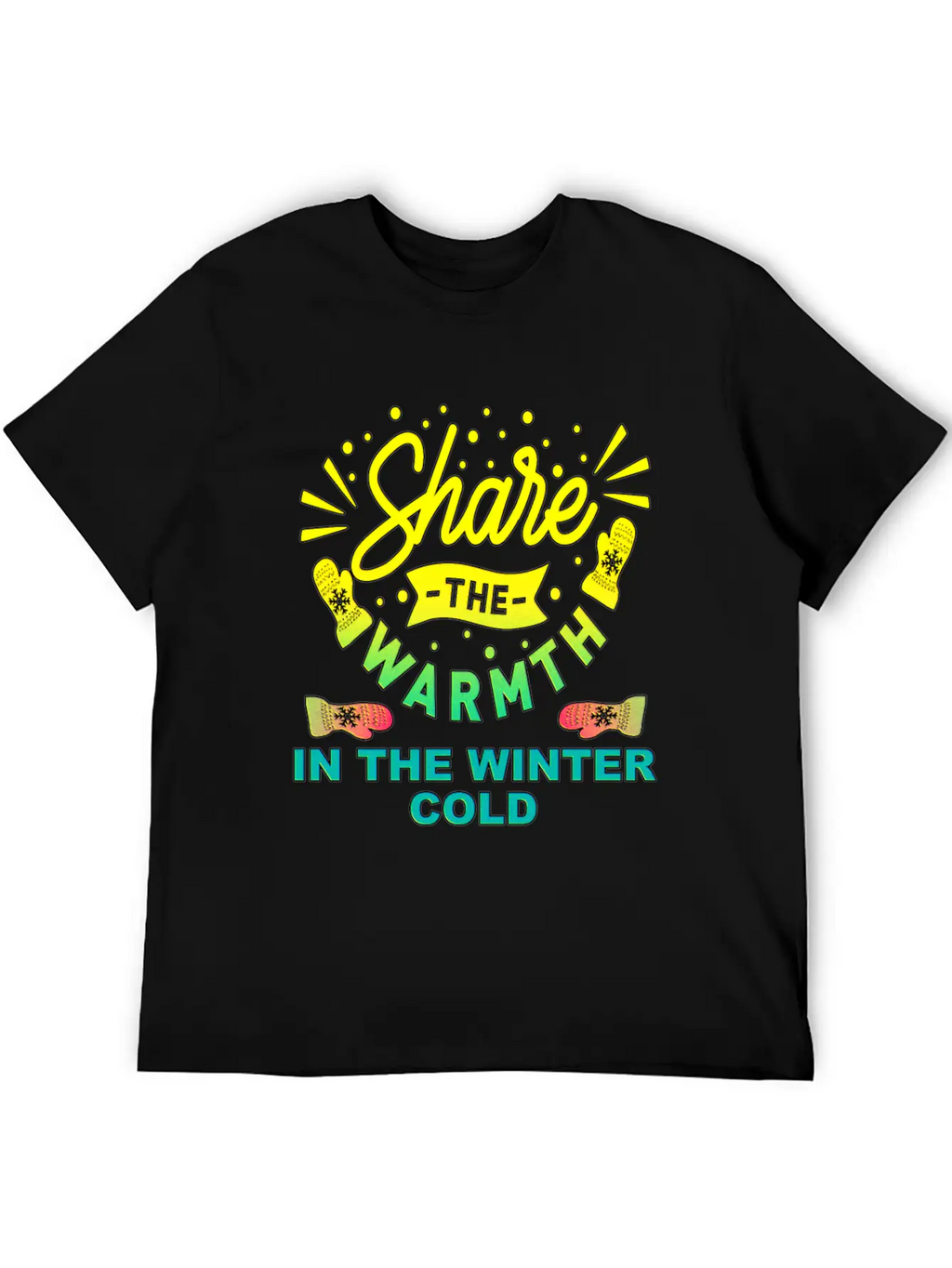Warmth Winter Cold Holiday Gift Frost Ice Snow Unisex Casual T-Shirt – Clean Design For Daily Comfort