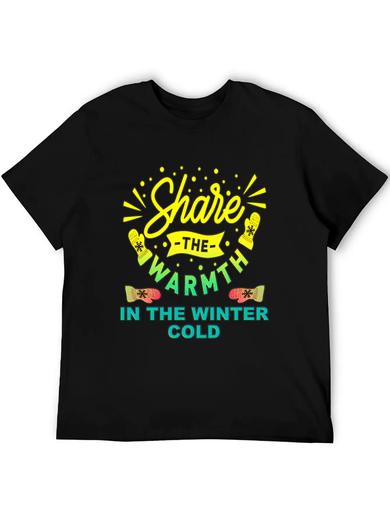 Warmth Winter Cold Holiday Gift Frost Ice Snow Unisex Casual T-Shirt – Clean Design For Daily Comfort