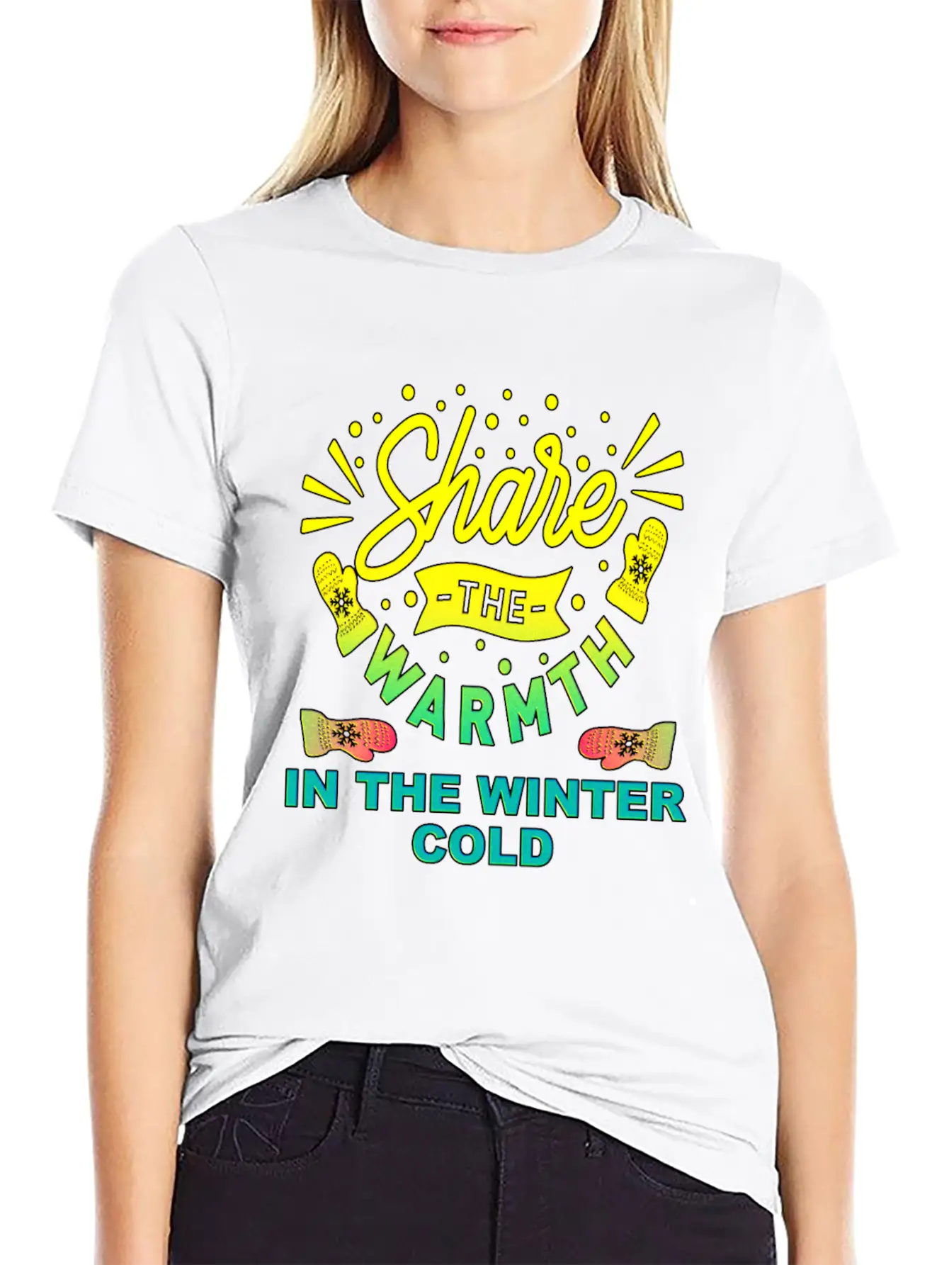 Warmth Winter Cold Holiday Gift Frost Ice Snow Unisex Casual T-Shirt – Clean Design For Daily Comfort