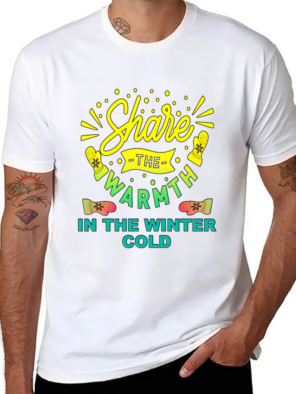 Warmth Winter Cold Holiday Gift Frost Ice Snow Unisex Casual T-Shirt – Clean Design For Daily Comfort