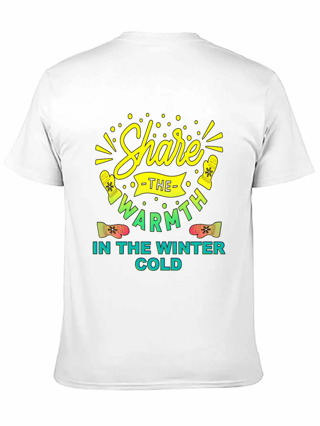 Warmth Winter Cold Holiday Gift Frost Ice Snow Unisex Casual T-Shirt – Clean Design For Daily Comfort