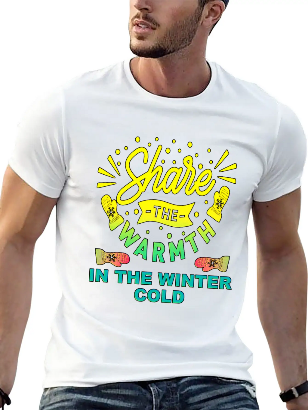 Warmth Winter Cold Holiday Gift Frost Ice Snow Unisex Casual T-Shirt – Clean Design For Daily Comfort