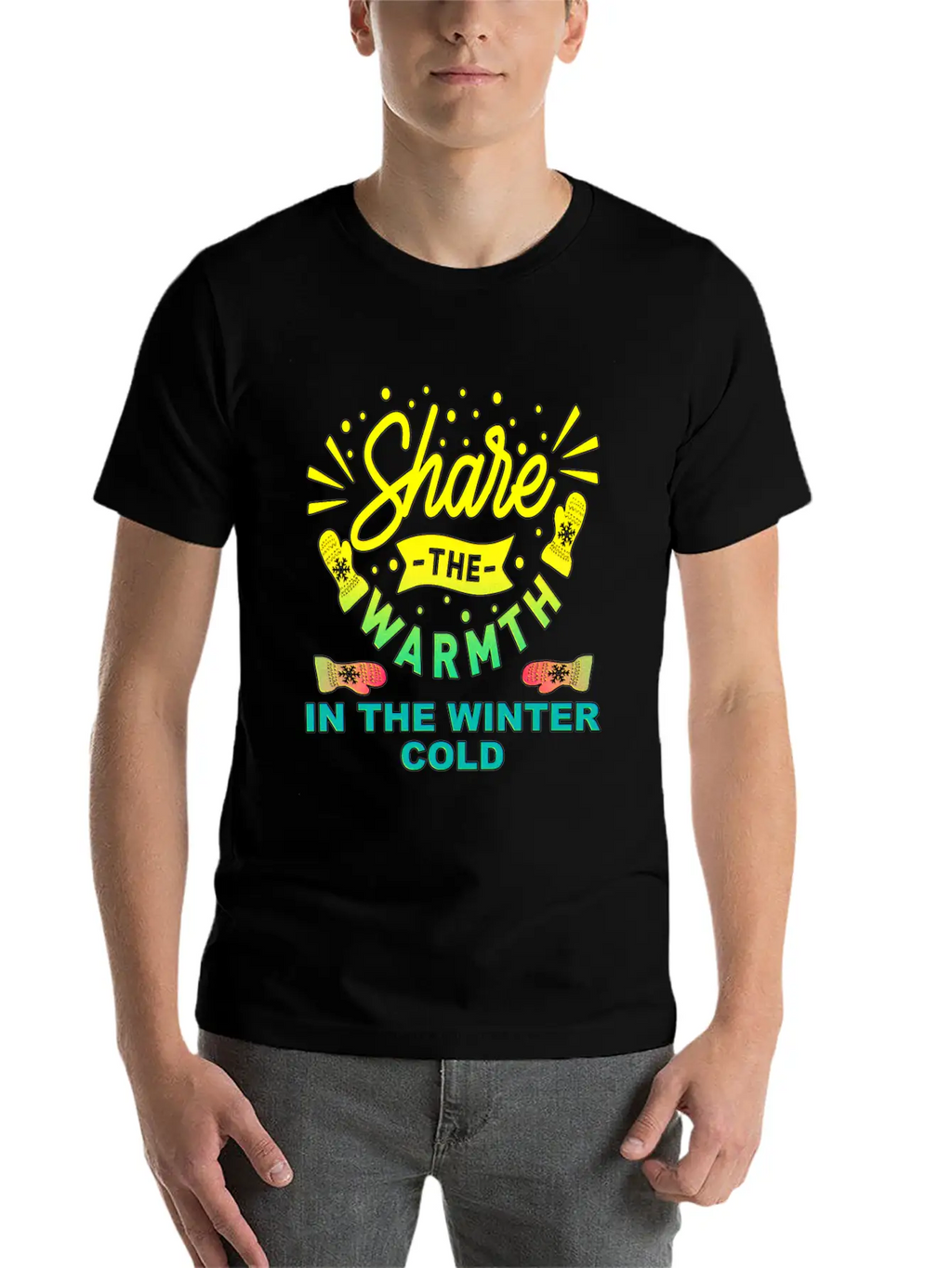 Warmth Winter Cold Holiday Gift Frost Ice Snow Unisex Casual T-Shirt – Clean Design For Daily Comfort