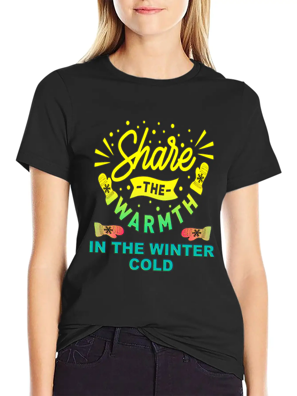 Warmth Winter Cold Holiday Gift Frost Ice Snow Unisex Casual T-Shirt – Clean Design For Daily Comfort