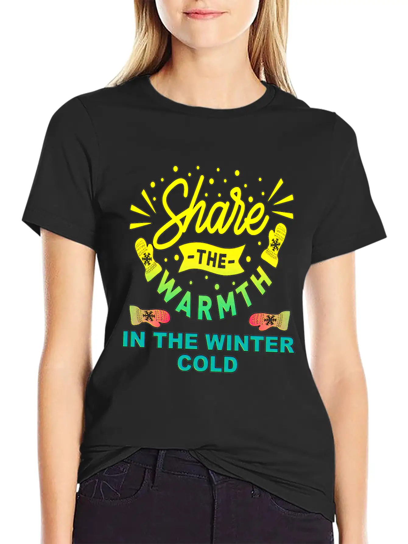 Warmth Winter Cold Holiday Gift Frost Ice Snow Unisex Casual T-Shirt – Clean Design For Daily Comfort