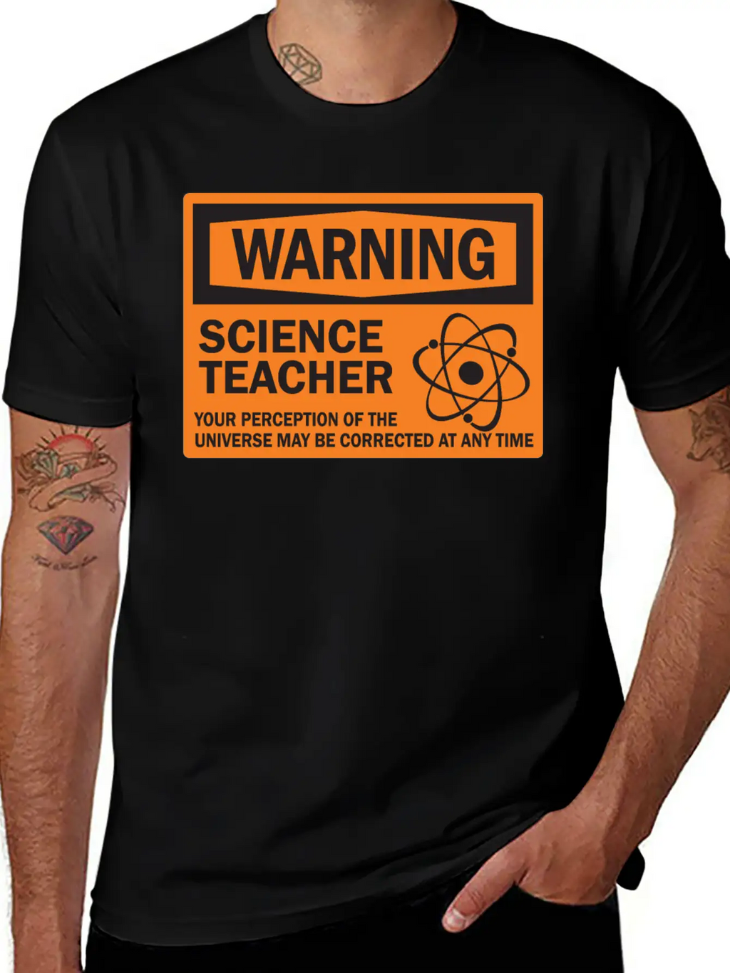 Warning! Unisex Casual T-Shirt – Clean Design For Daily Comfort